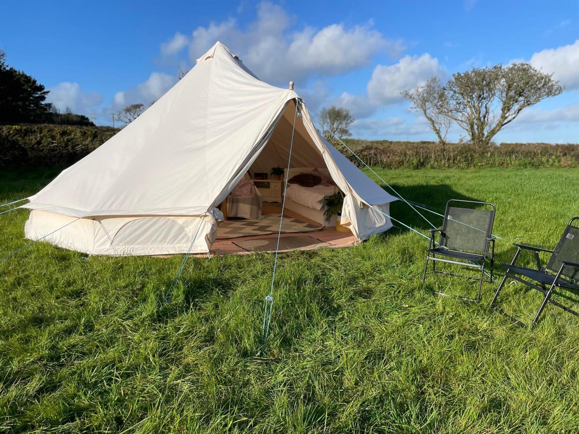 Luxe tent Trevena Cross Glamping & Helston