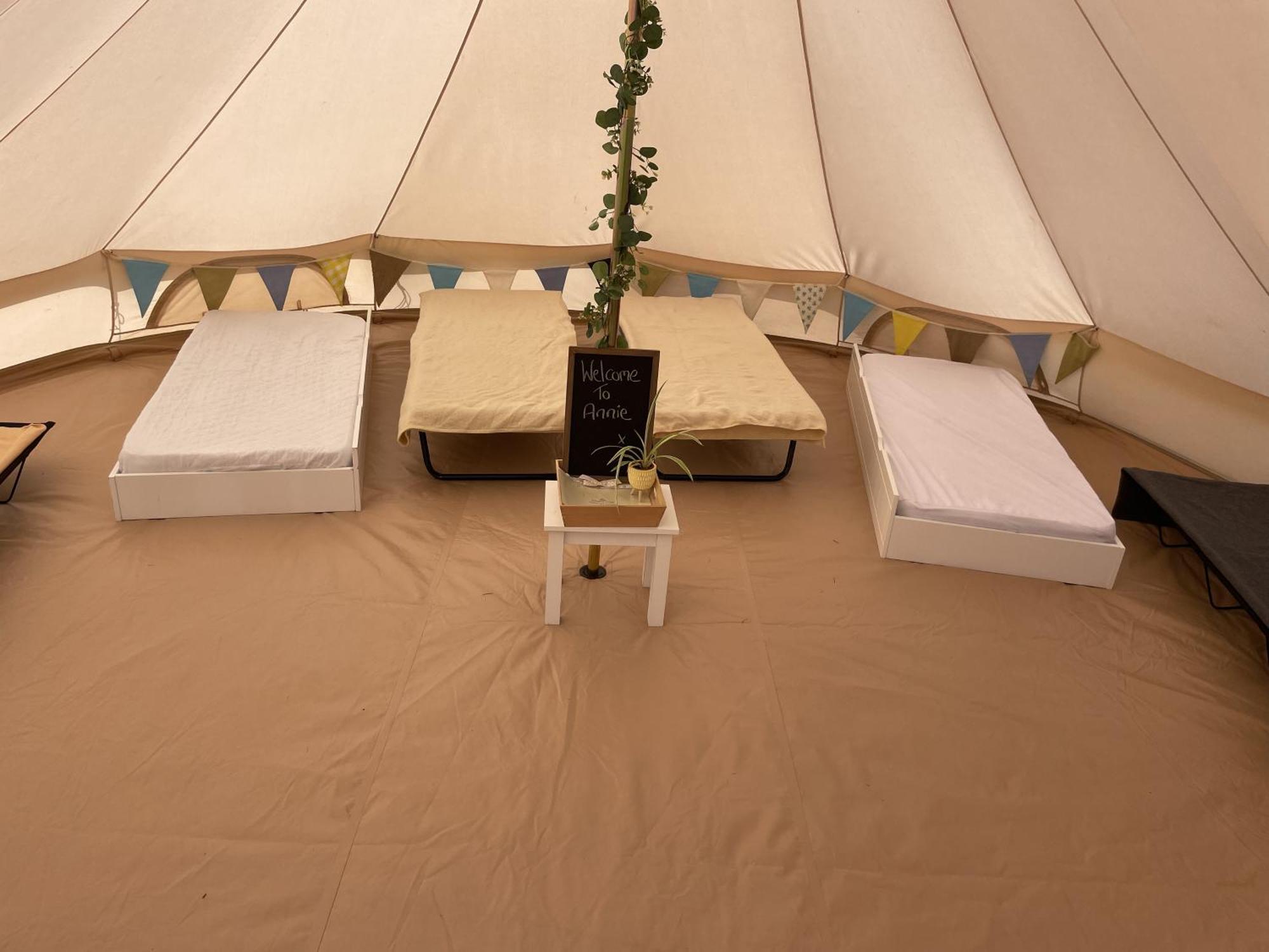 Trevena Cross Glamping & Luxe tent Helston