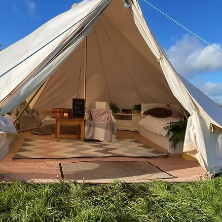 Trevena Cross Glamping & Camping Helston Exterior photo