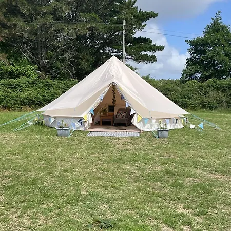 Trevena Cross Glamping & Camping Helston Exterior photo