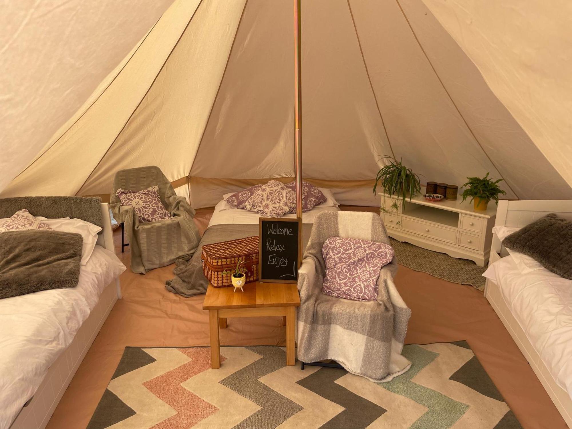 Trevena Cross Glamping & Luxury tent Helston